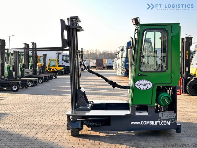 Cărucior cu stivuitor cu 4 căi Combilift C3000 / DUPLEX / 4100MM / LPG