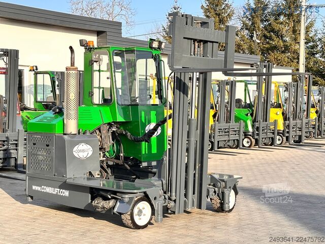 Cărucior cu stivuitor cu 4 căi Combilift C3000 / DUPLEX / 4100MM / LPG