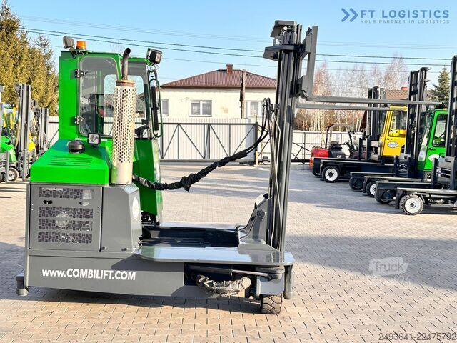 Cărucior cu stivuitor cu 4 căi Combilift C3000 / DUPLEX / 4100MM / LPG