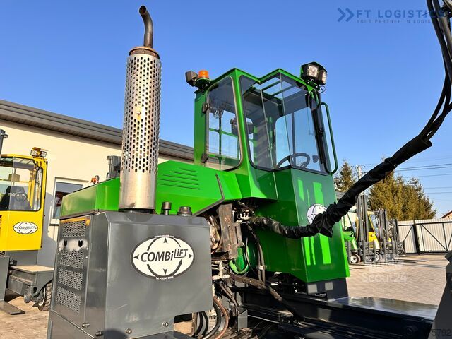 Cărucior cu stivuitor cu 4 căi Combilift C3000 / DUPLEX / 4100MM / LPG