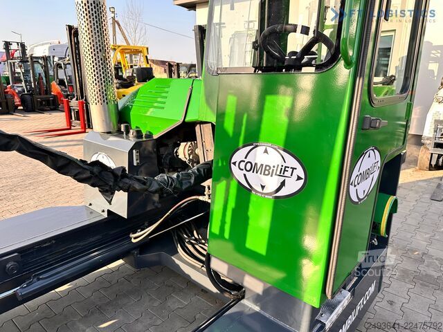 Cărucior cu stivuitor cu 4 căi Combilift C3000 / DUPLEX / 4100MM / LPG