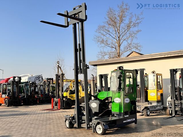 Cărucior cu stivuitor cu 4 căi Combilift C3000 / DUPLEX / 4100MM / LPG