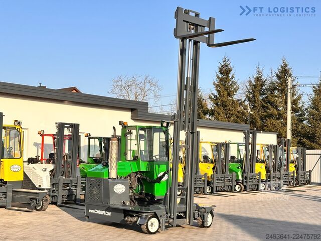 Cărucior cu stivuitor cu 4 căi Combilift C3000 / DUPLEX / 4100MM / LPG