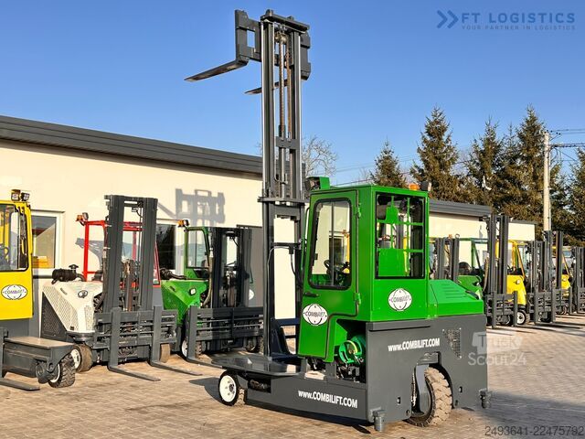 Cărucior cu stivuitor cu 4 căi Combilift C3000 / DUPLEX / 4100MM / LPG