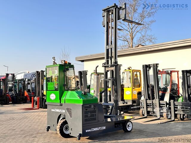 Cărucior cu stivuitor cu 4 căi Combilift C3000 / DUPLEX / 4100MM / LPG
