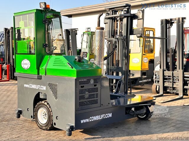 Cărucior cu stivuitor cu 4 căi Combilift C3000 / DUPLEX / 4100MM / LPG