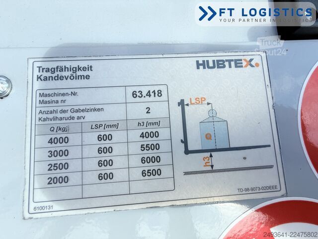 Stivuitor cu patru direcții Hubtex DQ40D DIESEL TRIPLEX 6500 FREE-LIFT TOP1