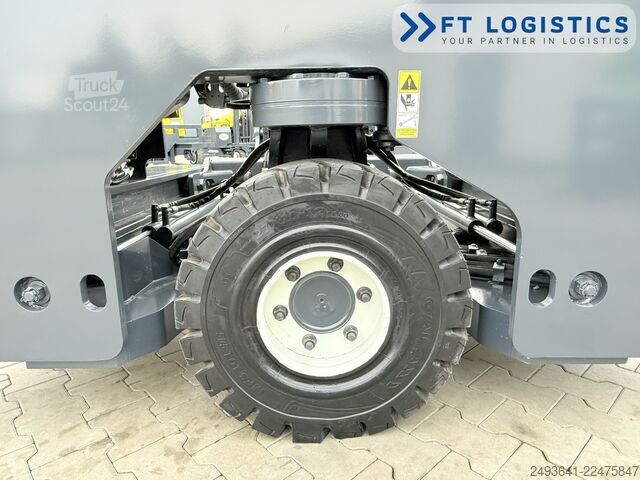 štvorcestný vysokozdvižný vozík Combilift C4000 GAS DUPLEX 4600 FORK POSITIONER