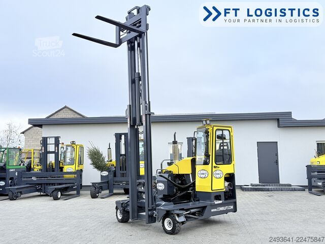 štvorcestný vysokozdvižný vozík Combilift C4000 GAS DUPLEX 4600 FORK POSITIONER