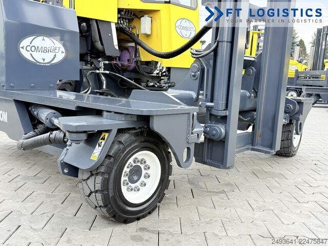 štvorcestný vysokozdvižný vozík Combilift C4000 GAS DUPLEX 4600 FORK POSITIONER