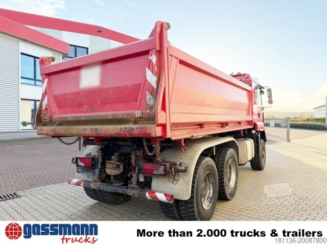 Autocarro ribaltabile MAN TGA 26.480 6X6H BL, HYDRODRIVE, Intarder,