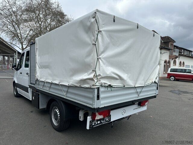 Dvigubos kabinos furgonas Mercedes-Benz Sprinter 314 CDI RWD L3 DoKa Pritsche Plane