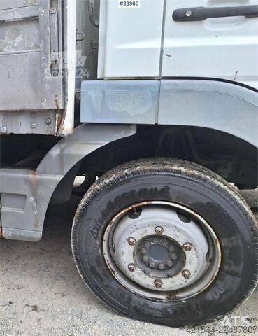 Platformos priekaba Mercedes-Benz Atego 818
