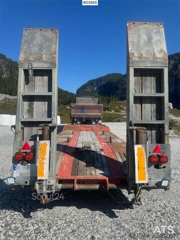 Низький навантажувач Kel-Berg Maskinslep with hydraulic ramps