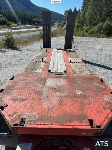 Alacsony rakodó Kel-Berg Maskinslep with hydraulic ramps