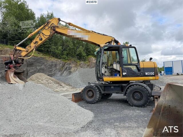 Tekerlekli ekskavatör Caterpillar M313C