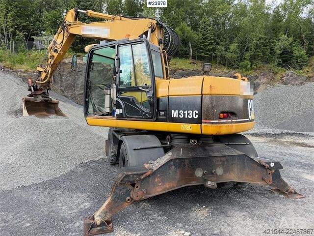 Tekerlekli ekskavatör Caterpillar M313C
