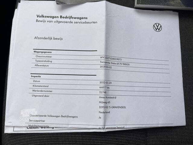 Platforma za učitavanje VW Transporter 2.0 TDI L2H1 DC 102pk Pick-up Trekh...