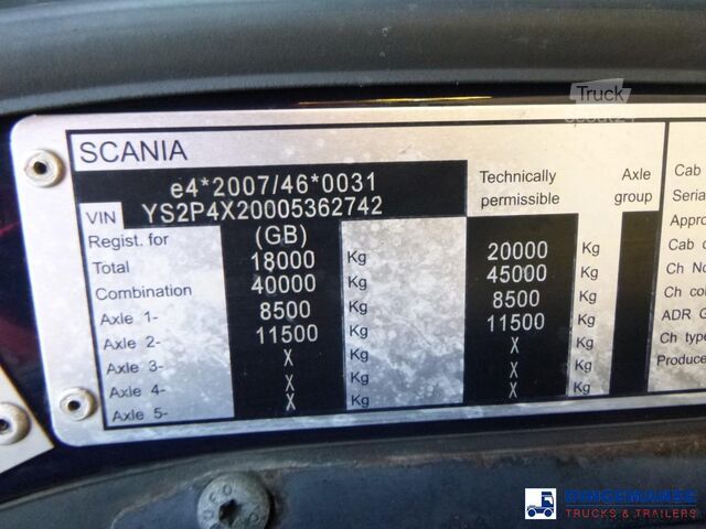 Автомобилен транспортьор Scania P 410 6x2 RHD Rolfo car transporter