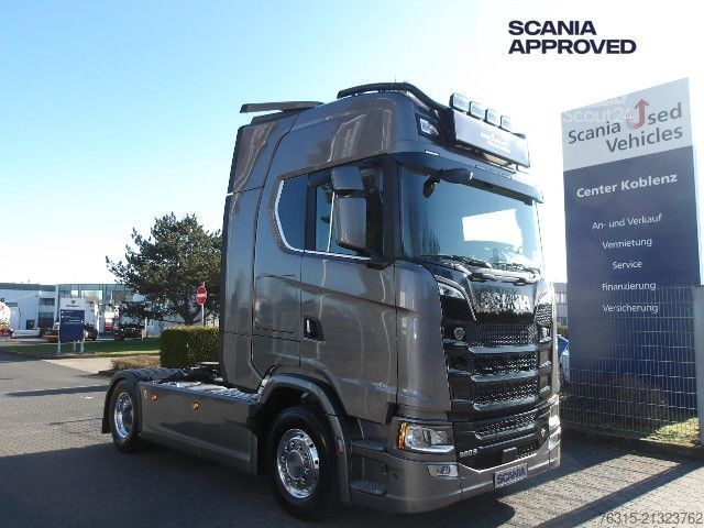 Tracteur routier standard Scania S 590 NA - V8 - HIGHLINE - ALCOA - 2x TANKs