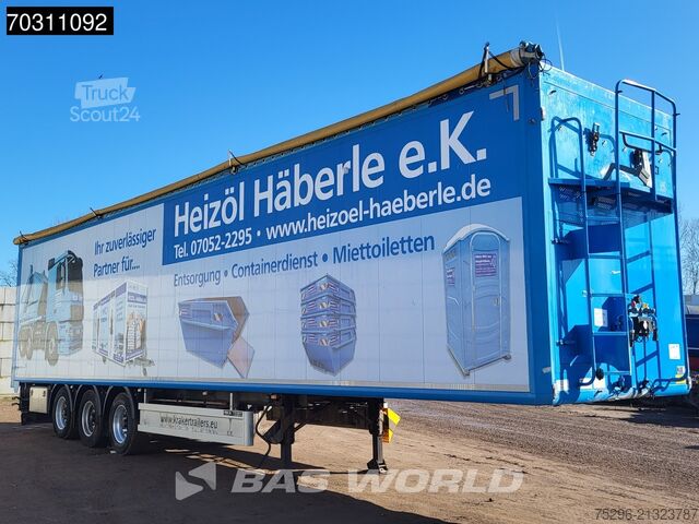 Fond mouvant Kraker CF-Z 3 axles 92m3 Lifting Axle 10mm