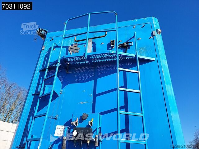 Fond mouvant Kraker CF-Z 3 axles 92m3 Lifting Axle 10mm