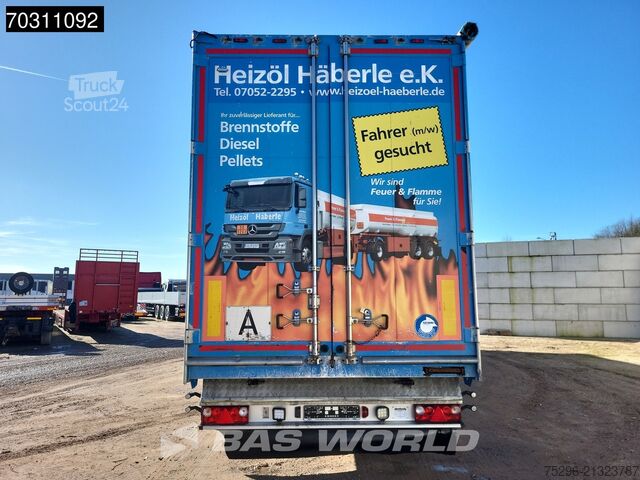 Fond mouvant Kraker CF-Z 3 axles 92m3 Lifting Axle 10mm