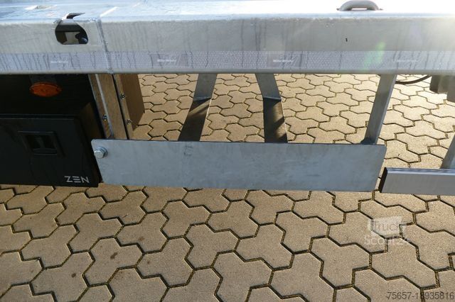 Kroghejsevogn MÜLLER-MITTELTAL 18 t. Kombi Abroller Absetzer Tieflader, Luft