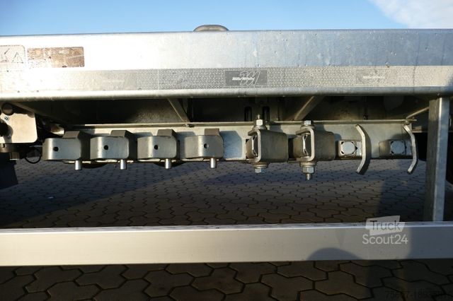 Kroghejsevogn MÜLLER-MITTELTAL 18 t. Kombi Abroller Absetzer Tieflader, Luft