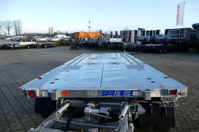 Kroghejsevogn MÜLLER-MITTELTAL 18 t. Kombi Abroller Absetzer Tieflader, Luft