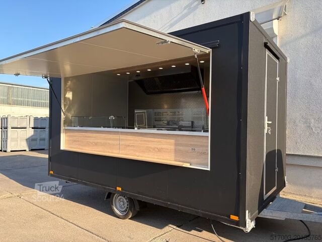 Verkaufsanhänger Imbissanhänger, Imbisswagen Zum Vermieten   Grillwagen