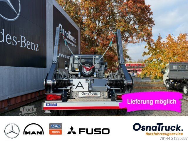 Tippbil MITSUBISHI 9C18e "Heimann Absetzkipper" Klima, Nutzl.3240KG