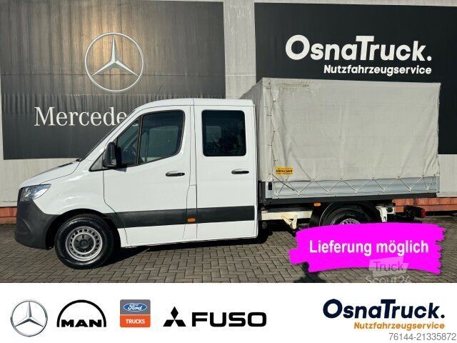 Furgone pick-up MERCEDES-BENZ Sprinter 217 CDI Pritsche/Plane Klima, AHK, MBUX