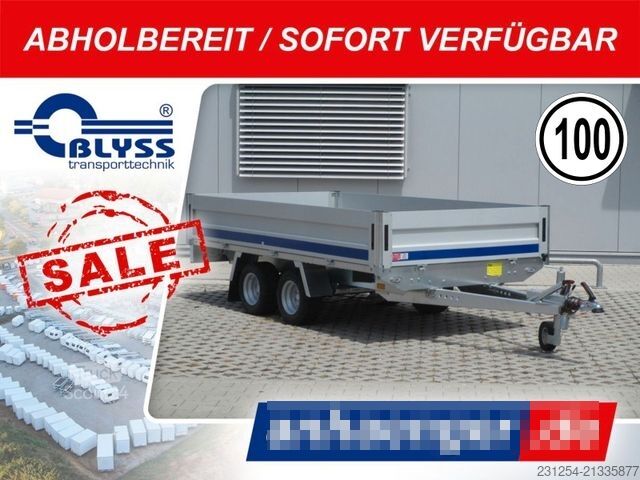 Avtoprikolica BLYSS Condor I Hochlader 310x160x40cm 2700kgGG