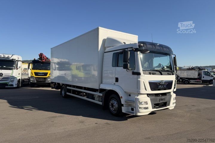 Autocarro con cassone MAN TGM 15.290 4x2 Koffer/HB / Swiss-Vehicle