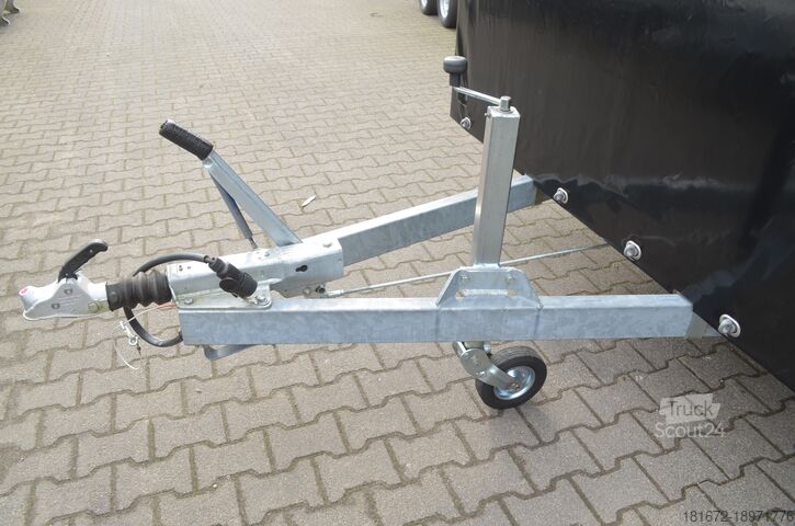 Rimorchio per trasporto auto con telone Hulco 3000 Kg Autotransporter 440x207x200