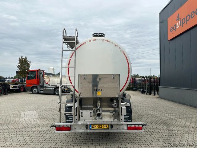Camião-cisterna Van Hool FOOD / RVS chassis / empty weight: 5.860kg / 29...