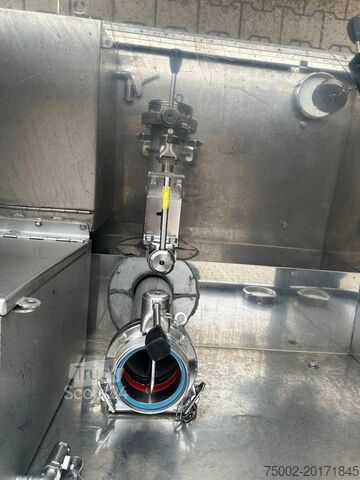 Camião-cisterna Van Hool FOOD / RVS chassis / empty weight: 5.860kg / 29...