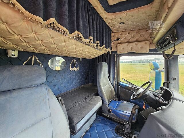 Trailer πλατφόρμας SCANIA R480 6X2 MANUAL CRANE
