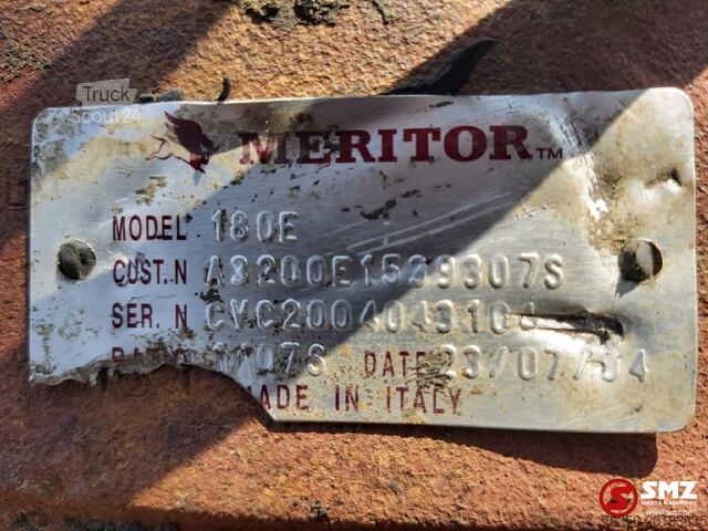Eje motriz Iveco Occ Aandrijfas Meritor 180E