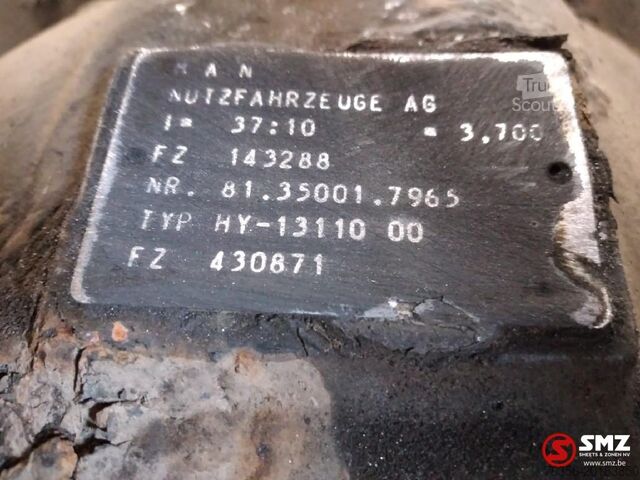 Eje motriz Man Occ Aandrijfas HY-13110 00 met meelopas MAN F2000