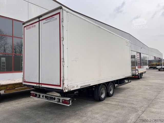 Rimorchio a cassetta Möslein TKO 105 D Schwebheim  Tandemkoffer Durchladbar