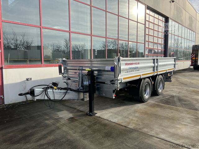 Rimorchio ribaltabile Möslein TTD 19 B  19 t Tandemkipper- Tieflader, Breitbereifung