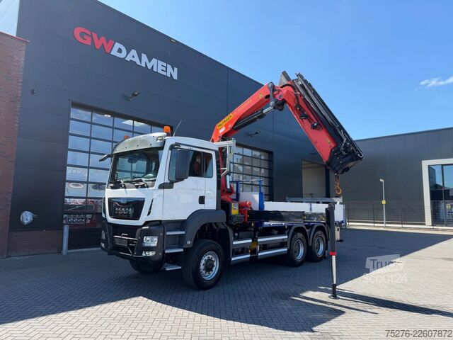 Kranbil MAN TGS 26.400 6x6 Palfinger PK 33002-EH Euro 6