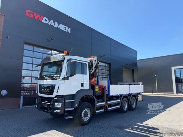 Kranbil MAN TGS 26.400 6x6 Palfinger PK 33002-EH Euro 6