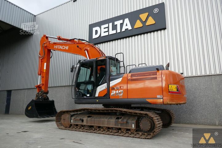 Rupsgraafmachine Hitachi ZX210LC-7