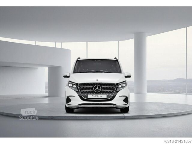 Mikroautobusas Mercedes-Benz V 300 d 4MATIC AVANTGARDE Lang Avantgarde Leder AHK 360 Distr
