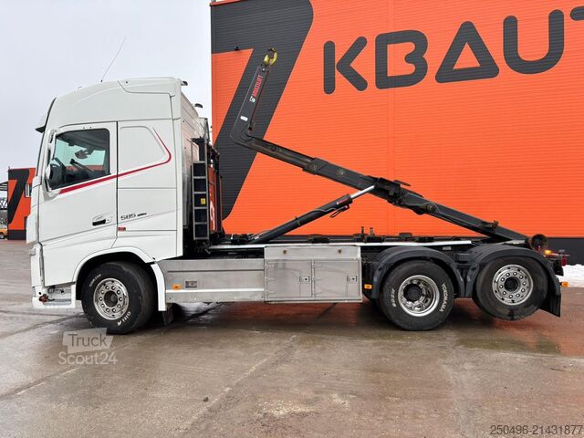 Kampókaros rendszer Volvo FH 500 6x2*4 HIAB XR 21 ton / L=5100 mm