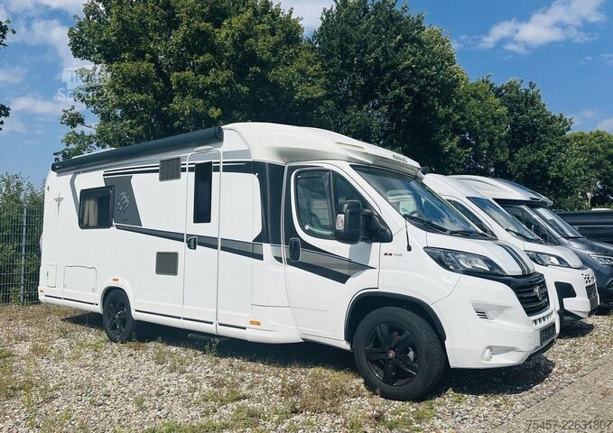 Polointegrovaný karavan KNAUS Sky Ti 700 MEB Platinum Selection Hubstützen