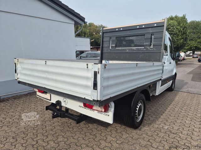 Pick-up dodávka MERCEDES-BENZ Sprinter Pritsche DoKa/315*AHK-2800KG*7-Sitze*